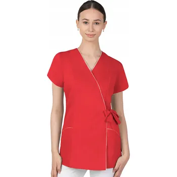 Pracovní zástěra 36 DÁMSKÝ ZAVINOVACÍ LÉKAŘSKÝ PLÁŠŤ HALENA KOSMETICKÁ ZÁSTĚRA 322