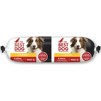 Krmivo pro psa The Best Dog mokré krmivo pro drůbež 0,9 kg