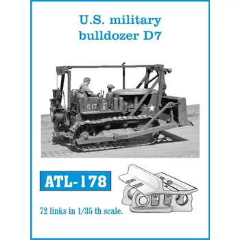 Plastikový model 1/35 ATL-178 U.S. military Bulldozer D7 - Friul Model