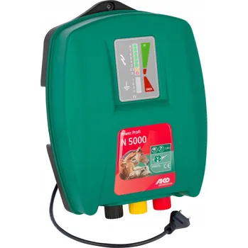 Chov hospodářského zvířete SÍŤOVÝ ELEKTRIZÁTOR POWER PROFI N5000 PRO DIVOKOU ZVĚŘ, SKOT, OVCE A KOZY 7J AKO