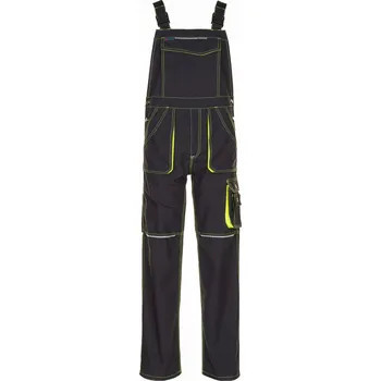 Pracovní obuv Pracovní kalhoty s laclem BASALT NEON vel. 60