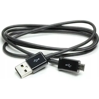 Datový kabel USB kabel - micro USB 2 metry - Černý
