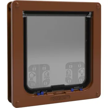 Dvířka pro psa Dvířka pro kočku Cat Mate XL, hnědá