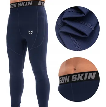 Pánské termo spodky Beon Skin Pro modrá S