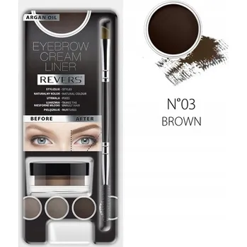 Tužka na obočí Pomáda na obočí Revers hnědá