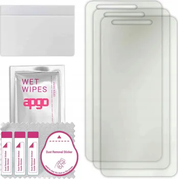 Pouzdro na mobilní telefon Ochranná Fólie apgo pro LG K8 2017, 3 ks