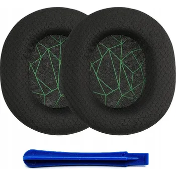 Sluchátka NÁUŠNÍKY HOUBIČKY POLŠTÁŘE PRO SLUCHÁTKA STEELSERIE ARCTIS 1 3 5 7 9 PRO ZELENÉ
