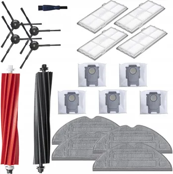 Sada příslušenství pro robotický vysavač Velká sada filtrů, kartáčů, mopů a sáčků pro Roborock S8 a S8 Plus