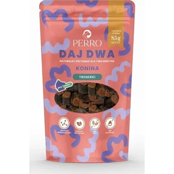 Pamlsek pro psa Perro DAJ DWA Tréninkové pamlsky s koninou pro psy 85g