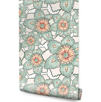 Fototapeta Tapeta s květinovým motivem - Příroda, rostliny, ideální do ložnice