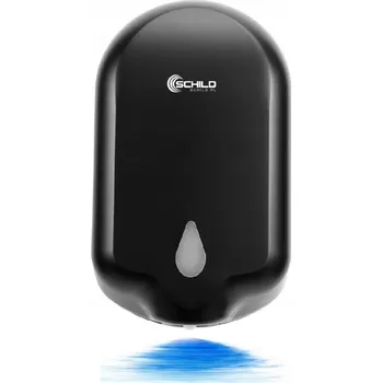 Dávkovač mýdla Bezkontaktní nástěnný dávkovač mýdla Schild 1100 ml černý