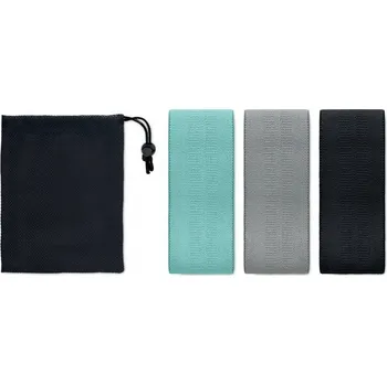 SUPER SILNÁ SADA GUM 3X ODPOROVÉ GUMY POPRUHY LÁTKOVÉ NA CVIČENÍ FITNESS