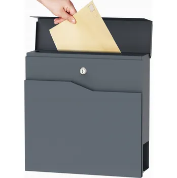 Poštovní schránka Šedá poštovní schránka 3dCity s Poštovní schránka