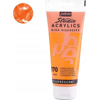 Výtvarná barva Akrylové barvy Pebeo oranžová 1 ks 100 ml