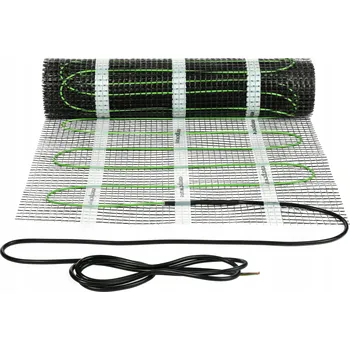 Topná rohož Vyhřívací podložka do koupelny 150 W/m2 8,0 m2, topení elektrická rohož, rohož