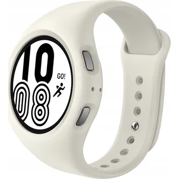 Příslušenství k chytrým hodinkám Řemínek Suritch pro Samsung Galaxy Watch 4 44 mm / Watch 5 44 mm BÍLÝ