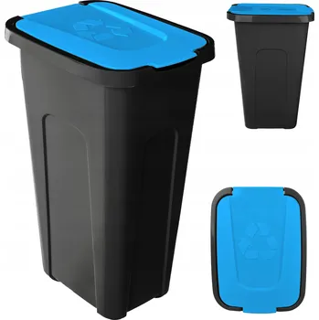 Odpadkový koš ODPADKOVÝ KOŠ NÁDOBA NA TŘÍDĚNÝ ODPAD 30L KYBLÍK POPELNICE S VÍKEM