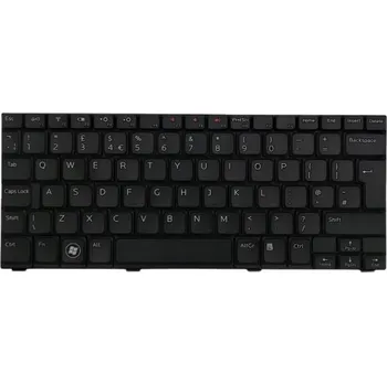 Náhradní klávesnice pro notebook Nová klávesnice UK Dell Inspiron 1018 W1KDM