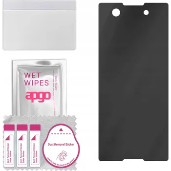 Pouzdro na mobilní telefon Hybridní Sklo s filtrem soukromí pro Sony Xperia XA1, PRIVACY