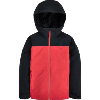 Chlapecká bunda burton Dětská zimní bunda boys lodgepole jacket true black/tomato