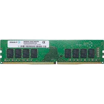 Operační paměť ESUS IT 32GB DDR4 NON-ECC 2666MHz ESUD42666UD8/32G