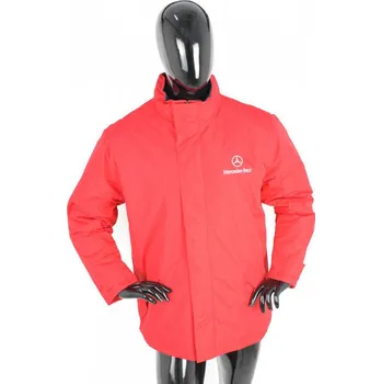 Pánský kabát Bunda s podšívkou MERCEDES-BENZ červená 3XL