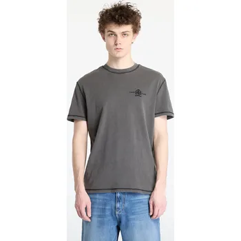 Tričko Tommy Jeans Regular Small Tonal Tee Black XXL