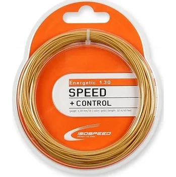 Raketový sport Tenisový výplet Iso-Speed ENERGETIC 1,3 mm / 12 m zlatý