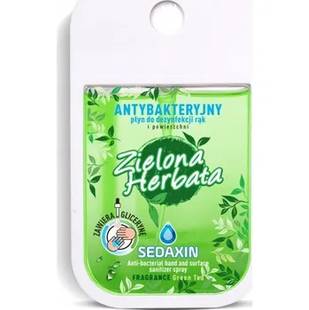 Dezinfekce Přípravek na dezinfekci rukou a pokožky SEDAXIN ZELENÝ ČAJ, hotový roztok