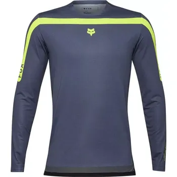 cyklistický dres Fox Flexair Aviation LS Jersey graphite M