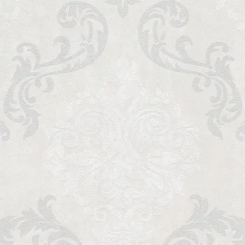 Tapeta TAPETA ORNAMENT GLAMOUR BÉŽOVÁ S BROKÁTEM NA VLIESU