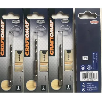 Vrták CRAFTOMAT Vrták do dřeva šestihran 3mm pro IXO