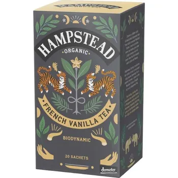 Čaj Hampstead Tea BIO černý čaj s vanilkou