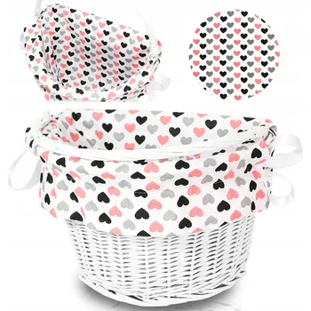 Pracovní obuv Přední košík na kolo Reverse Rowerowy1 bílý