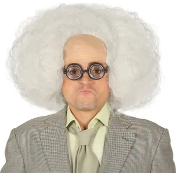 Karnevalová paruka Guirca Bílá paruka Genius
