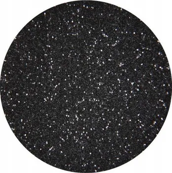 Třpytky na nehty Niko černé