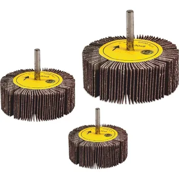 Brusný kotouč LAMELOVÝ KOTOUČ FI 60 G 80 PRO VRTAČKU S TRNEM