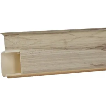 soklová lišta Podlahová lišta 55mm PVC DUB ALDABRA VZORKY