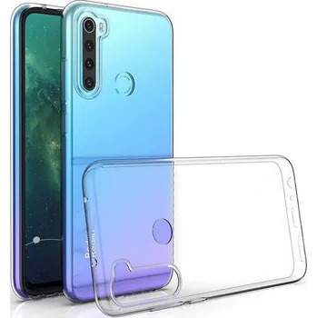 Pouzdro na mobilní telefon Kryt Xiaomi Redmi Note 8T silikon 2 mm průhledný (obal neboli pouzdro na Xiaomi Redmi Note 8T)