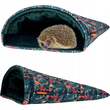 NORKA TUNEL VELKÝ DŮM pro Ježka Křečka Morče Myšku Hlodavce 30x30 MONSTERA