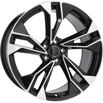 Alu kolo Alu kola Racing Line I5493, 19x8.5 5x112 ET40, černá + leštění