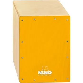 Bicí nástroj NINO 950B Cajon z břízy (Žlutý)
