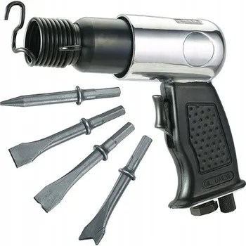 Pneumatické kladivo PNEUMATICKÉ PŘÍKLEPOVÉ KLADIVO 4 KLEMPÍŘSKÉ DLÁTA AIRKRAFT AT-2010HSG