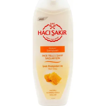 Šampon Šampon HaciSakir s medem a hedvábnými proteiny 500 ml
