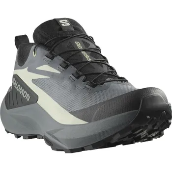 Dámská běžecká obuv Salomon Genesis GTX W L47589000 - turbulence black/green milieu 37 1/3