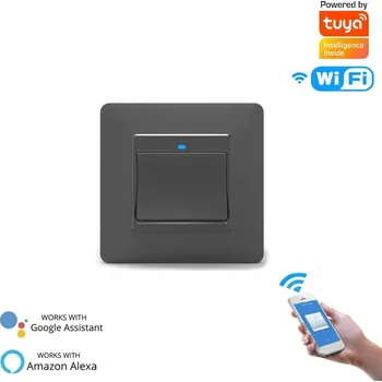 vypínač Moes WS-Y-EU1-BK-MS WiFi přepínač