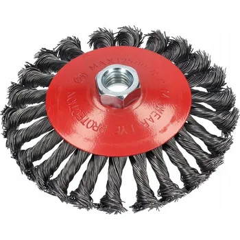 Drátěný kartáč KOTOUČOVÝ DRÁTĚNÝ KARTÁČ 125mm M14 Z KROUCENÉHO DRÁTU