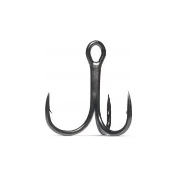 Vrták Kotvičky pro lov na dně, přívlač, plavanou, s protihrotem VMC 9651 X-Short X-Strong Round Treble 10 ks