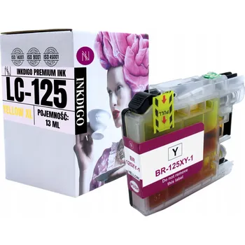 Žlutá inkoustová kazeta Inkdigo pro tiskárny Brother