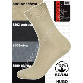 Pánské ponožky DUOTEX Pánské ponožky Hugo Barva: 1803, Velikost: 42-43(28-29)